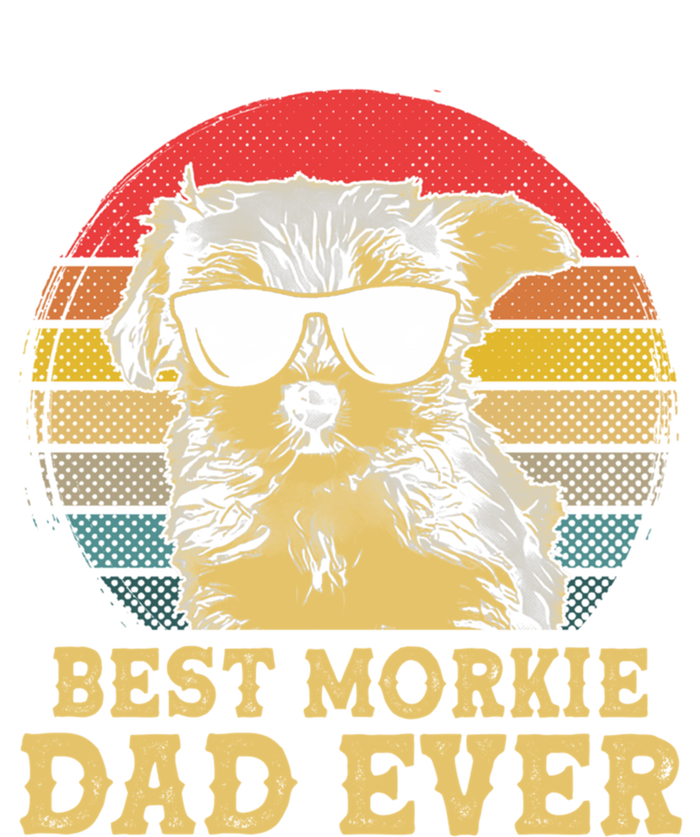 Vintage Best Morkie Dad Ever Dog Lovers Great Gift Button