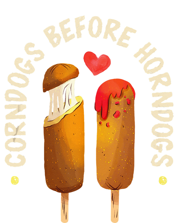 Corn Dogs Before Horn Dogs Street Food Corn Dog Full Zip Hoodie