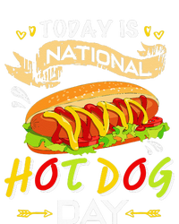 Today Is National Hot Dog Day Funny Hot Dog Gifts Kids Long Sleeve Shirt