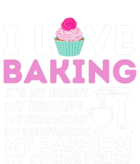 I Love Baking - Funny Cupcake Baker Pastry Baking Gift USA-Made Doggie Bandana