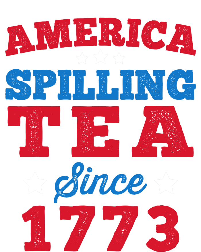 AMERICA Spilling Tea Since 1773 Boston Party Funny 4th July USA-Made Doggie Bandana