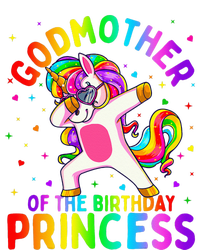 Godmother of the Birthday Princess Dabbing Unicorn T-Shirt