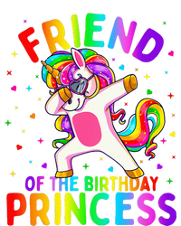 Friend of the Birthday Princess Dabbing Unicorn USA-Made Doggie Bandana