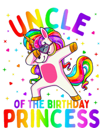 Uncle of the Birthday Princess Dabbing Unicorn T-Shirt