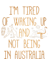 I’m Tired of Waking Up and Not Being In Australia Funny Dry Zone Grid Polo