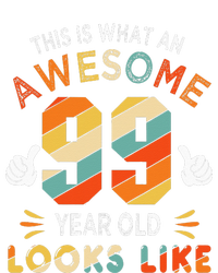 99th Birthday Gifts 99 Years Old looks Like Funny 99th Bday T-Shirt