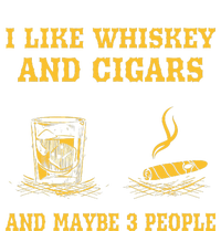 I Like Whiskey And Cigars And Maybe 3 People Vintage Cigars T-Shirt