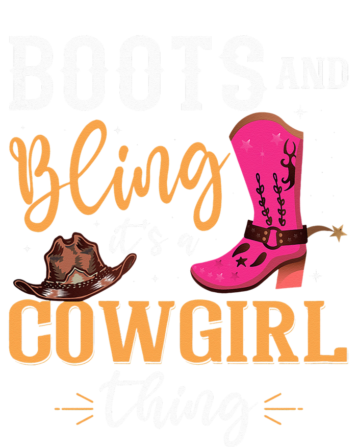 boots & bling it's a cow thing Western  Womens California Wash Sweatshirt