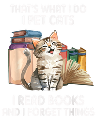 Thats What I Do I Pet Cats I Read Books And I Forget Things Impact Tech Backpack