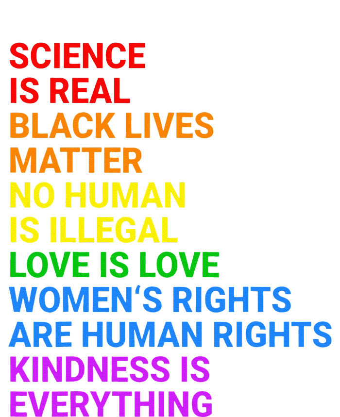 Rainbow Flag Human Rights Wo & Gay Rights LGBTQ+ Pride T-Shirt