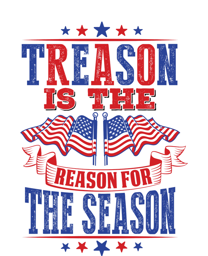 Treason Is The Reason For The Season Metallic Star Ornament