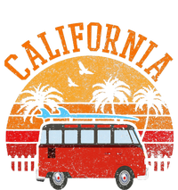 California Beach Outfit Hippie Van Surf Tee Vintage Surfer Women's Perfect Tri Tunic Long Sleeve Shirt