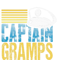 Captain Gramps Sailing Captain Hat Boat Lover Boating Premium T-Shirt