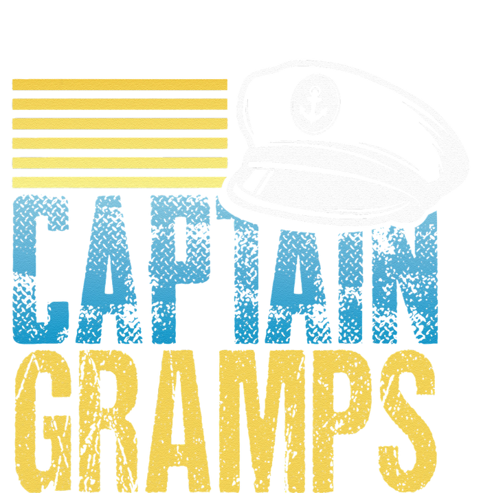 Captain Gramps Sailing Captain Hat Boat Lover Boating Premium T-Shirt