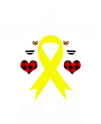 Sarcoma Cancer Awareness My Daughters Fight Is My Fight Mom Gift Hoodie