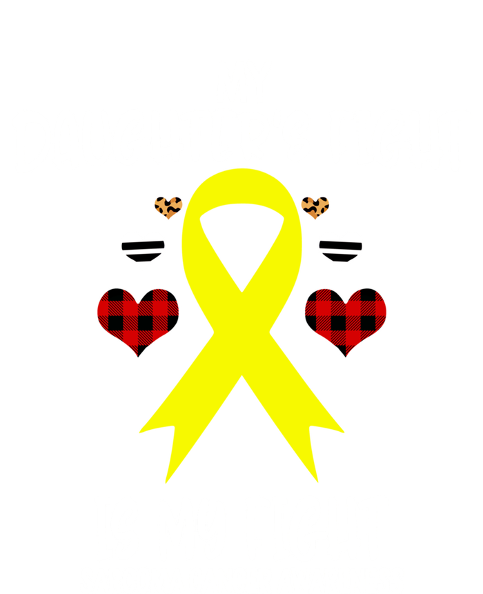 Sarcoma Cancer Awareness My Daughters Fight Is My Fight Mom Gift Hoodie