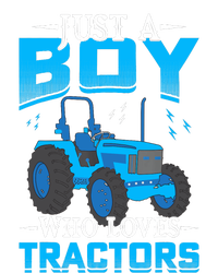 Just A Boy Who Loves Tractors Farm Boy Kids Sweatshirt