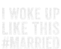 I Woke Up Like This Married Groom New Bride New Husband Zip Tote Bag