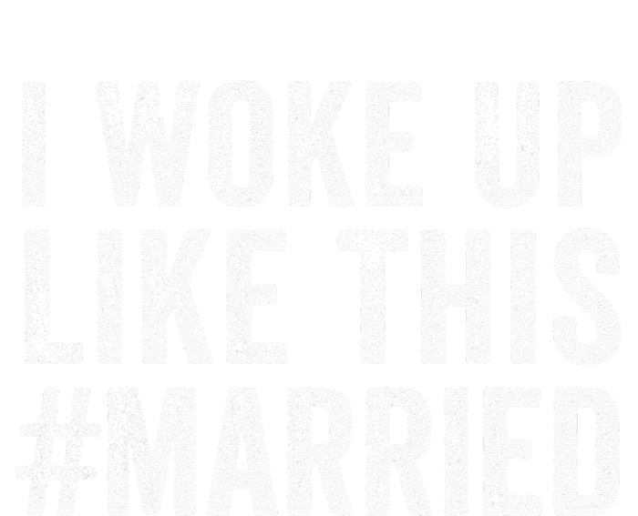 I Woke Up Like This Married Groom New Bride New Husband Zip Tote Bag