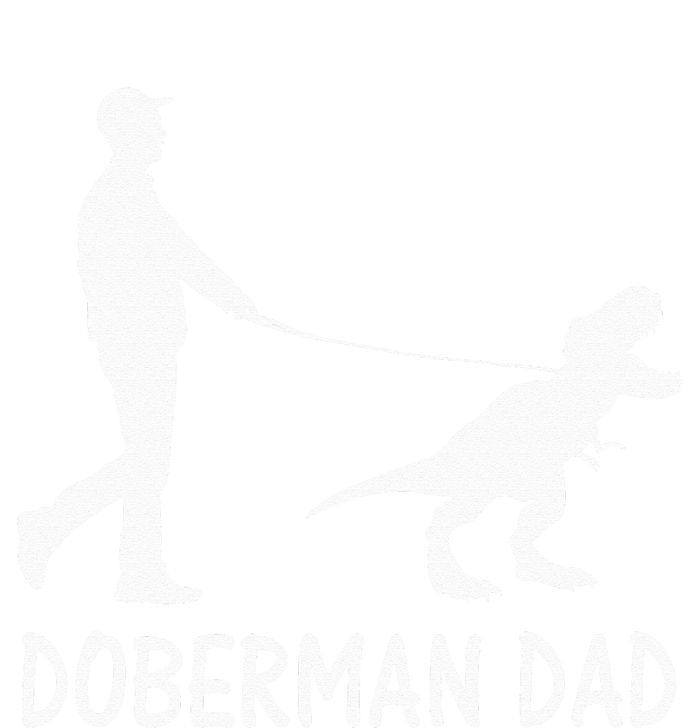 Doberman Dad Dobe Dinosaur Dobie Dog Owner Funny Fathers Day Women’s Perfect Tri Rocker Tank