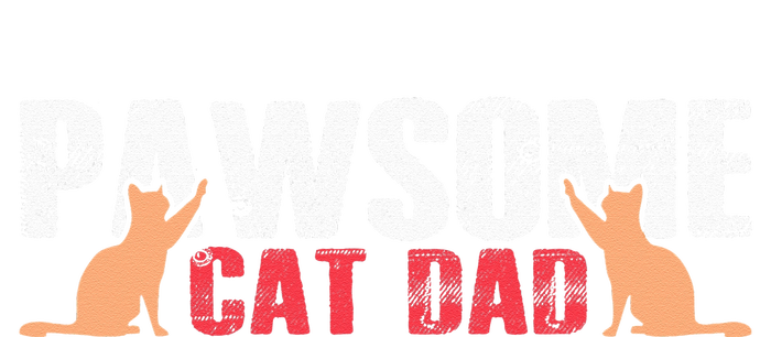 PAWSOME Vintage Best Cat Dad Ever Cat Daddy Gift Wool Snapback Cap