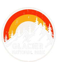 Glacier National Park Mountain Trees & Sun Camping Hiking Ladies PosiCharge Competitor Racerback Tank