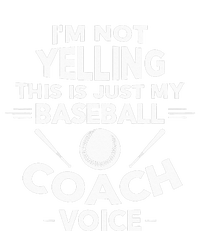 Im Not Yelling This Is Just My Baseball Coach Voice Long Sleeve Pajama Set