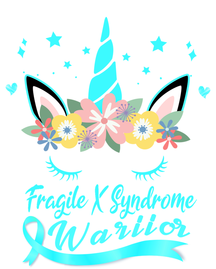 Unicorn Face Fragile X Syndrome Awareness Gift 16 in Basic Backpack