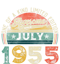 Distressed Vintage Awesome Since July 1955 68th Birthday T-Shirt