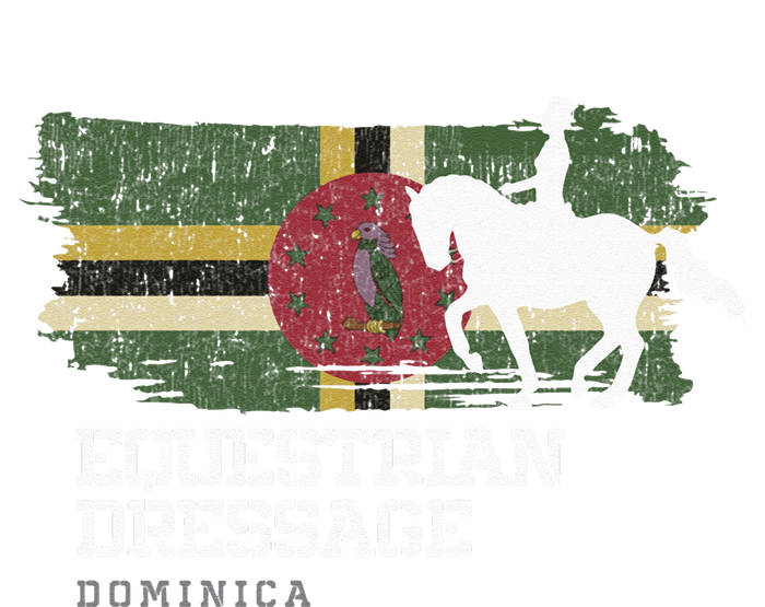 Wo Equestrian Dressage Dominica Horse Rider T-Shirt