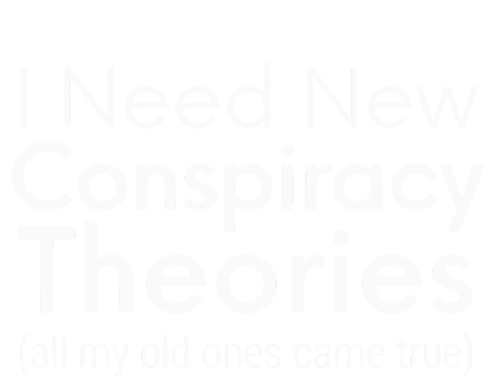 I Need New Conspiracy Theories All My Old Ones Came True Valucap Bio-Washed Visor