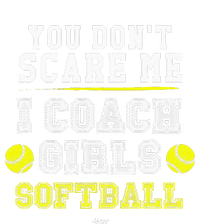 Funny Softball Coach You Dont Scare Me I Coach Dry Zone Grid Polo