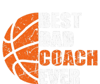 Best Basketball Dad Coach Ever Fathers Day Retro Bball Coach T-Shirt