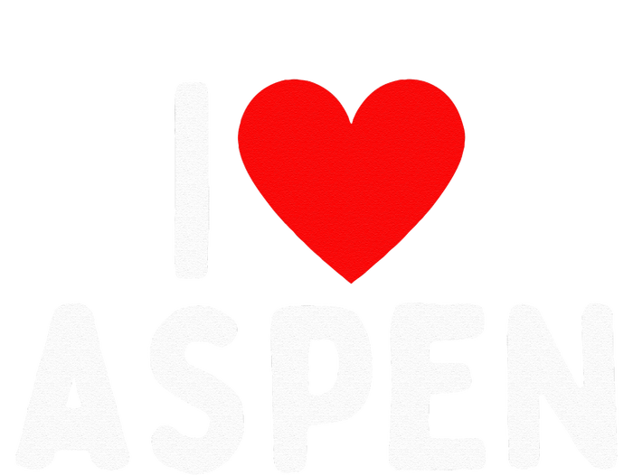 I Love Aspen Short Acrylic Beanie