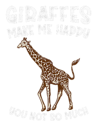 Giraffes Make Me Happy You Not So Much Dry Zone Grid Polo