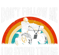 Don't Follow Me I Do Stupid Things ATV Quad Offroading Tie-Dye Long Sleeve Shirt