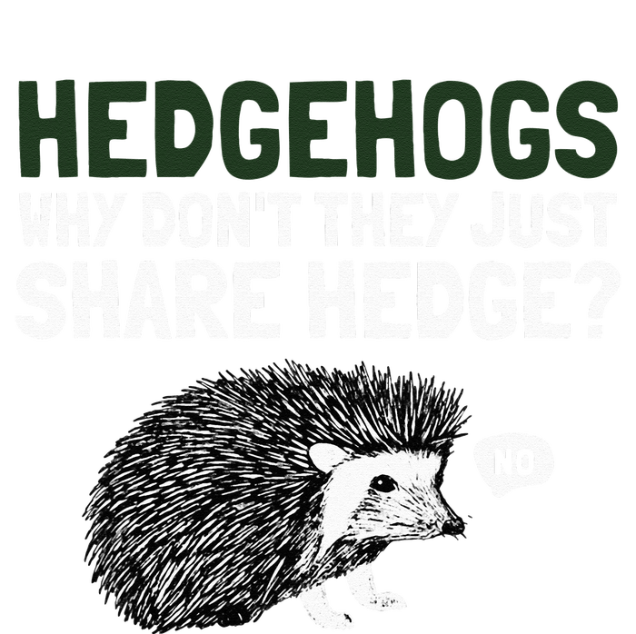 Hedgehogs Why Don't They Just Share Hedge Funny Daily Commute Backpack