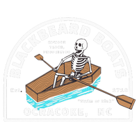 Blackbeard Boat Skeleton Coffin Pirates Ocracoke NC Yupoong Adult 5-Panel Trucker Hat