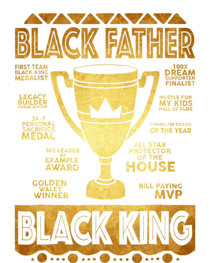 Black Father King Fathers Day Dad Husband Dope Leader Long Sleeve Shirt