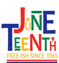 JUNETEENTH Freeish Since 1865 Melanin Ancestor Black History Tie-Dye T-Shirt