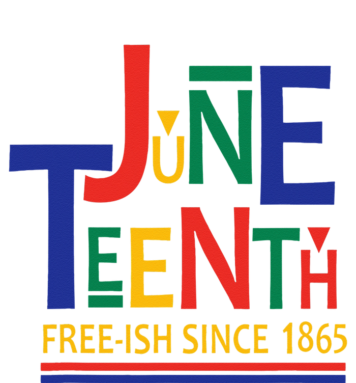 JUNETEENTH Freeish Since 1865 Melanin Ancestor Black History Tie-Dye T-Shirt