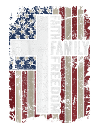 Faith Family Freedom Christian Vintage USA Flag T-Shirt