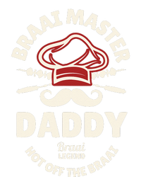 Braai Master Daddy Braai Legend South African Dad Poster