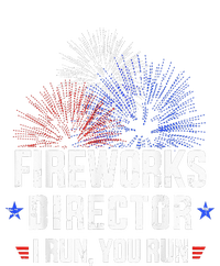 Funny 4th of July Fireworks director I run you run Sustainable Bucket Hat