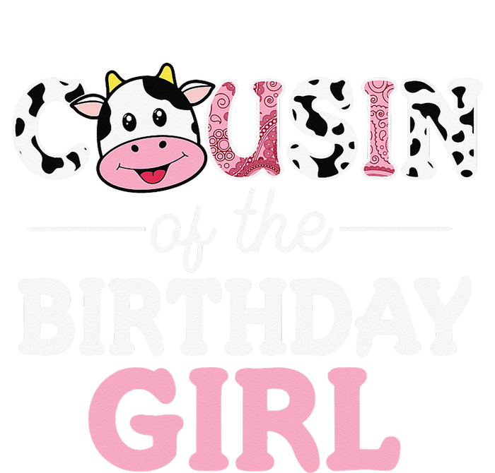 Cousin of The Birthday Cow Family Cow Farm Matching T-Shirt