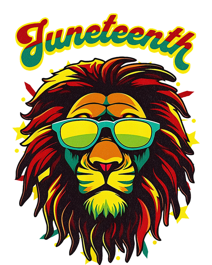 Juneteenth Lion Celebrate Black Freedom 1865 History Month PosiCharge RacerMesh Polo