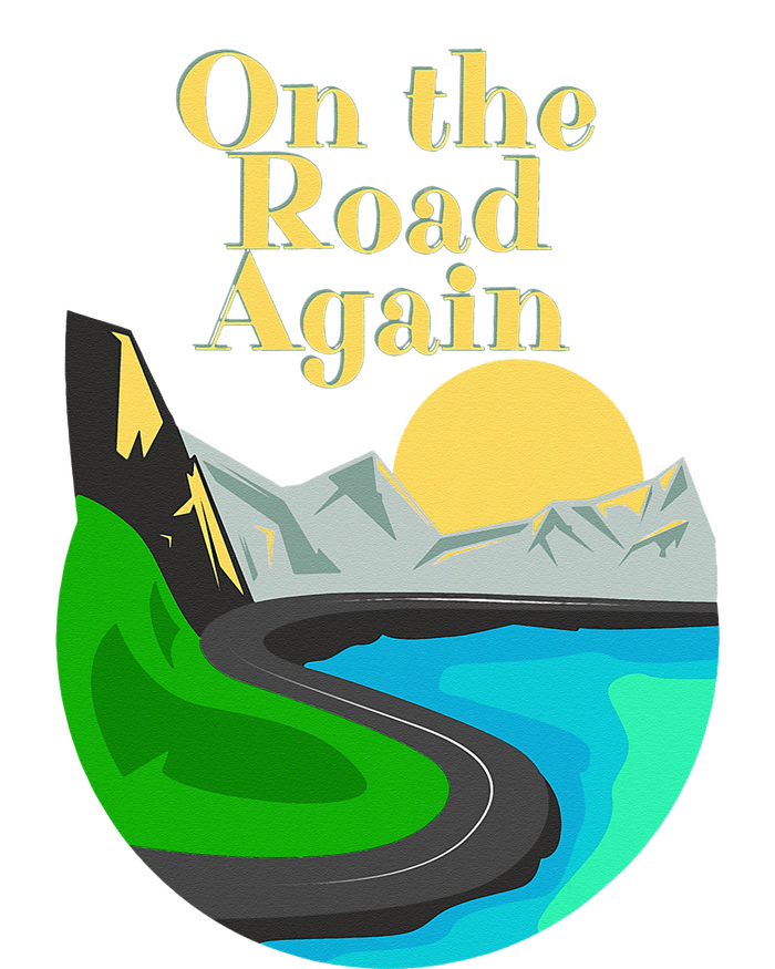 On the road again Family road trip and long drives Tie Dye Hoodie