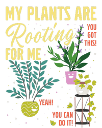 My Plants Are Rooting For Me Gardener Garderning Performance Fleece Hoodie