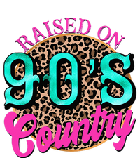 Raised on 90's Country Retro Music Leopard Cow Funny Toddler T-Shirt