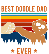 Best Doodle Dad Ever Funny Dog Goldendoodle Labradoodle Womens California Wash Sweatshirt